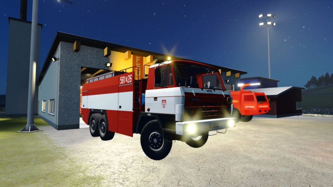 Tatra Fire Truck Pack V1.0