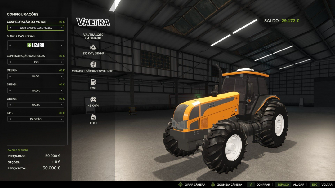 Valtra 1280 2010 V3.0