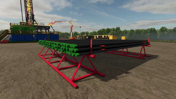 fs25-mods, Drilling Pipe Rack v1.0
