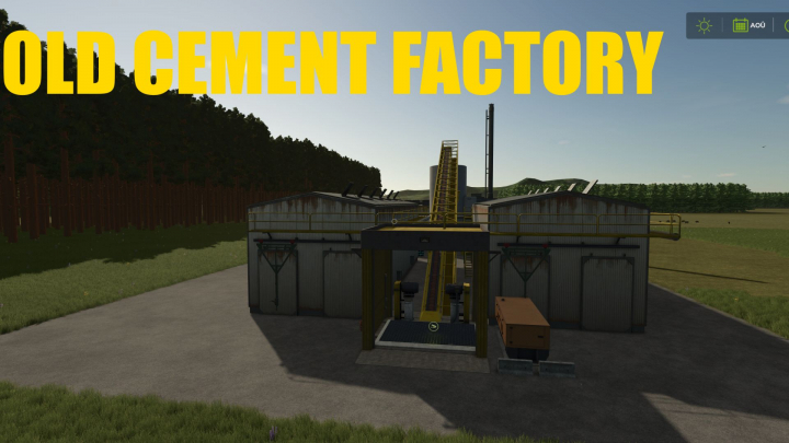 fs25-mods,  Former Cement Factory V1.0