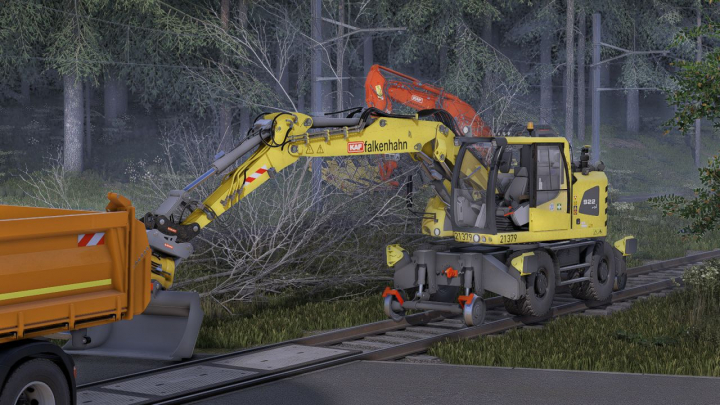 fs25-mods,  Liebherr 922 Rail Excavator V4.1.1.1