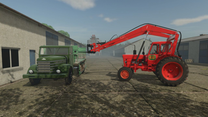 fs25-mods,  MTZ 50 with stork loader V1.0.0.2