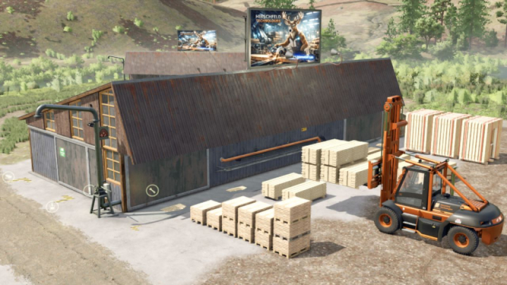 fs25-mods,  Optimized Sawmill – Hirschfeld Edition V1.0.0.2
