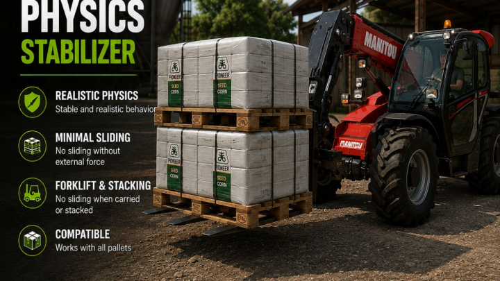 fs25-mods,  Pallet Physics Stabilizer V1.2