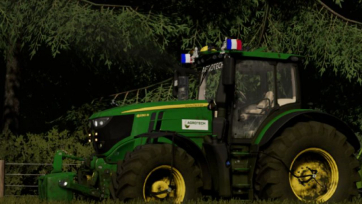 fs25-mods,  Small French flag (Prefab) V1.0