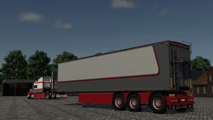 fs25-mods, Vogelzang Bottom-Dump Trailer Henkies v1.0