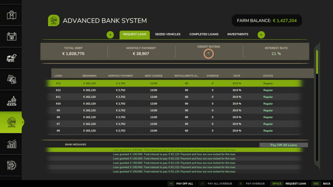 Advanced Bank System V1.1