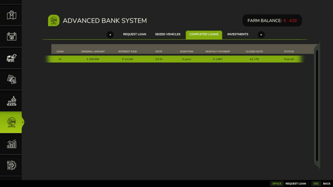 Advanced Bank System V1.1
