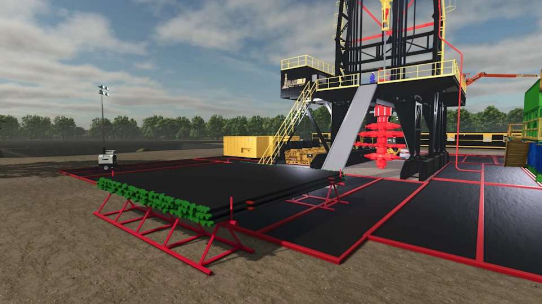 Drilling Pipe Rack v1.0