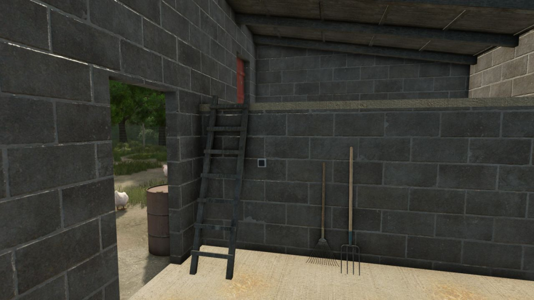 Farm Building with Chicken Coop V1.0