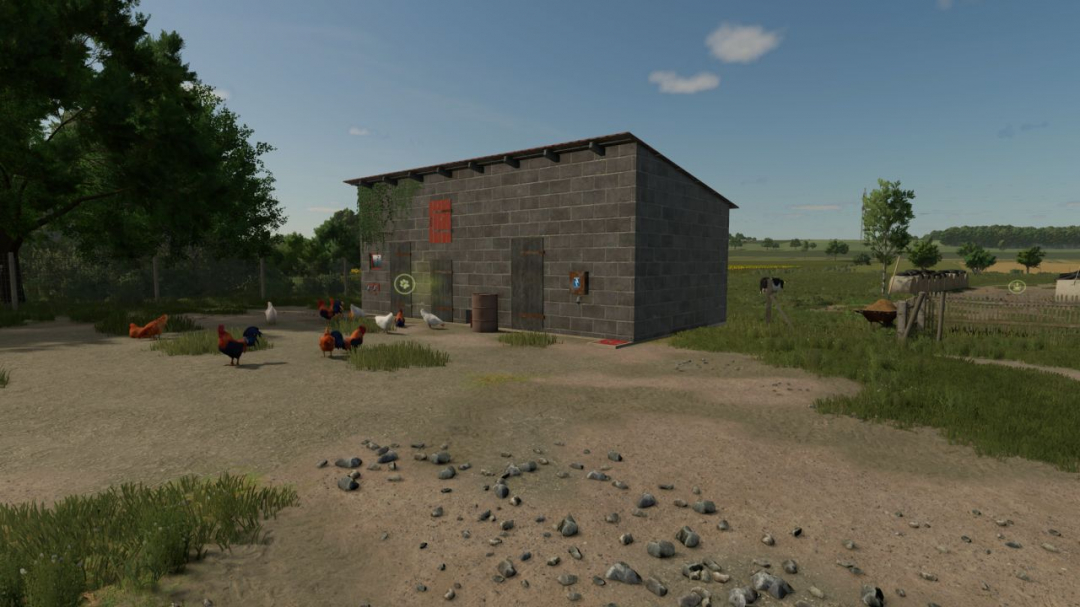 Farm Building with Chicken Coop V1.0