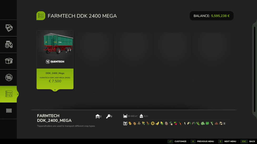 Farmtech DDK 2400 Mega-Pack V1.0