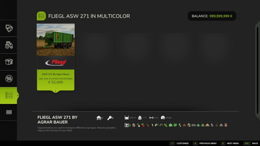 Fliegl ASW 271 V1.4