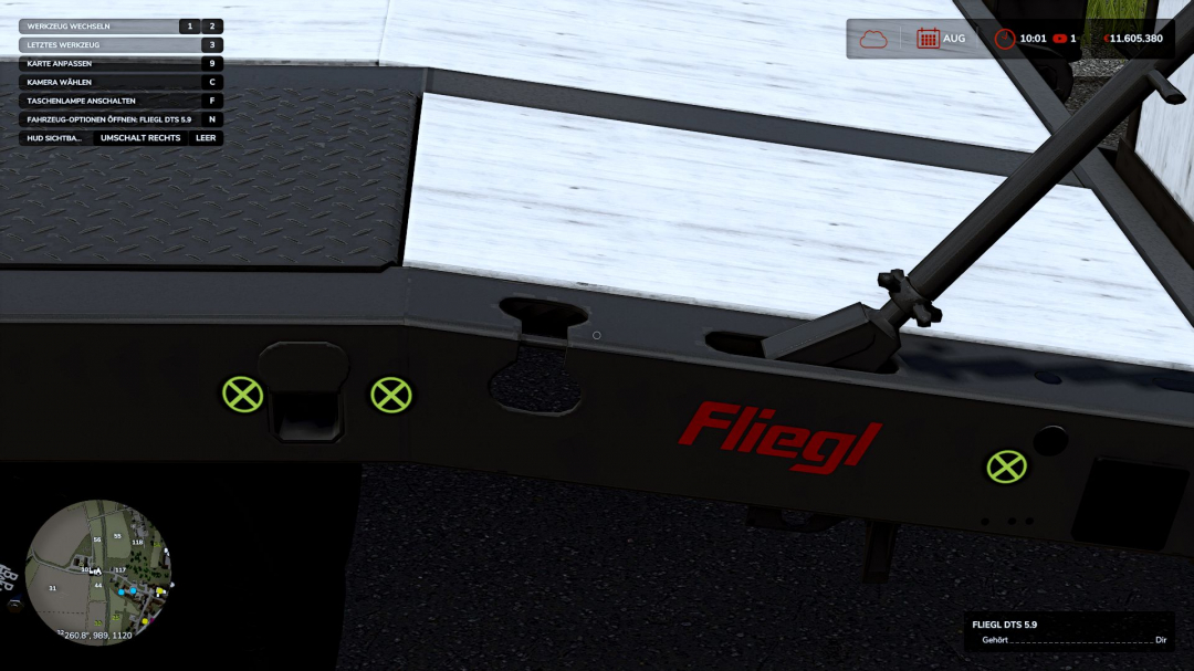 Fliegl Low Loader DTS 5 Modernized V1.0.0.1
