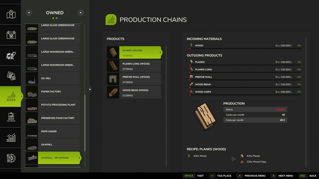 Optimized Sawmill – Hirschfeld Edition V1.0.0.2