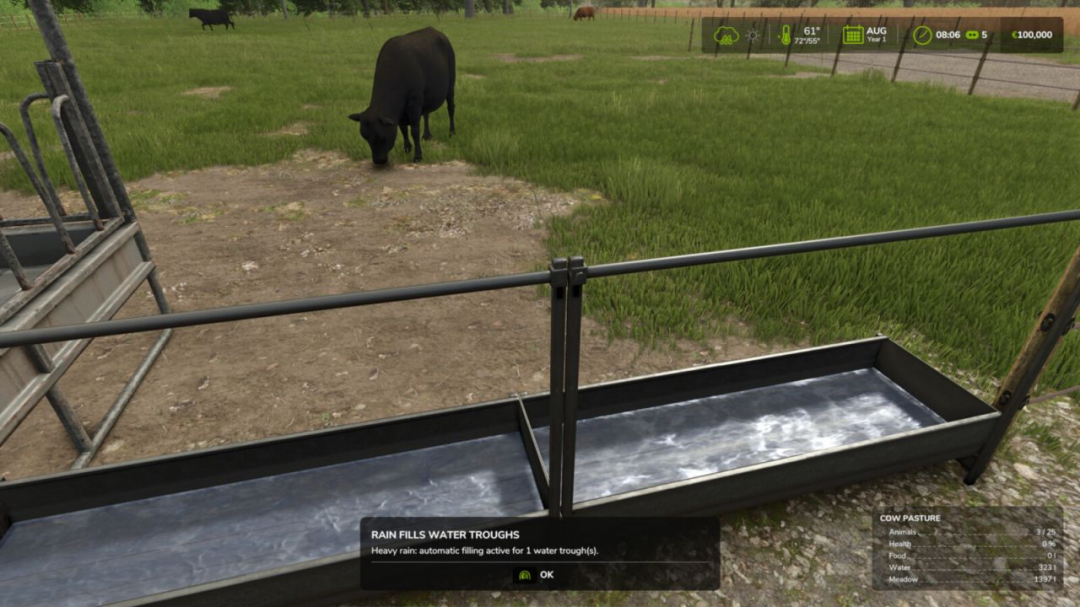 Rain Fills Water Troughs V1.0