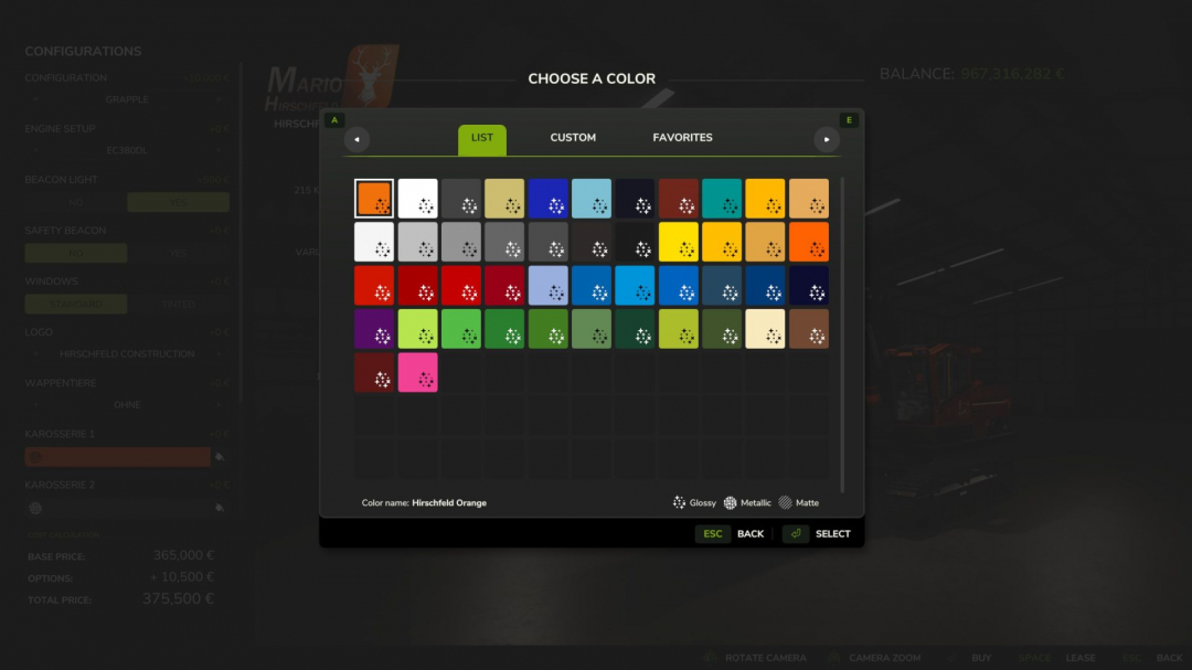 Volvo EC 380 Hirschfeld Edition V1.0.3.7