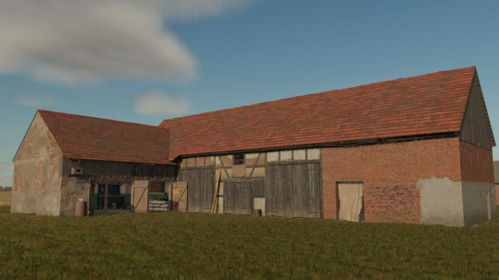 fs25-mods, Barn With Grain Loft V1.0.0.1