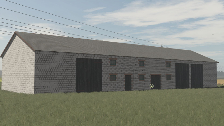 fs25-mods, Barn With Pigsty V1.0