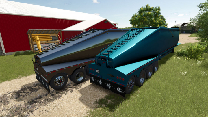 fs25-mods, Beall Bullet Quad Axle Belly Dump V1.2