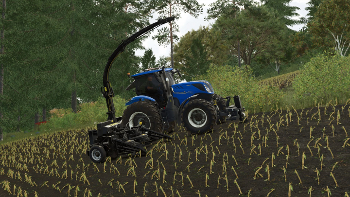 fs25-mods, Celik El Three-Row Silage Machine v1.0