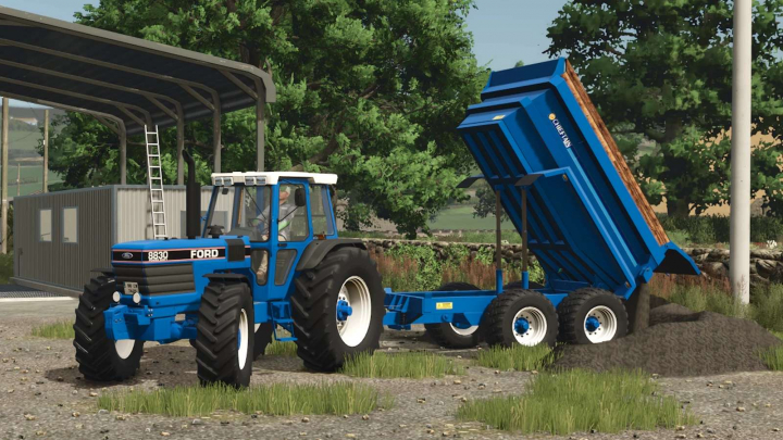 fs25-mods, Chieftain Dump Trailer V1.0