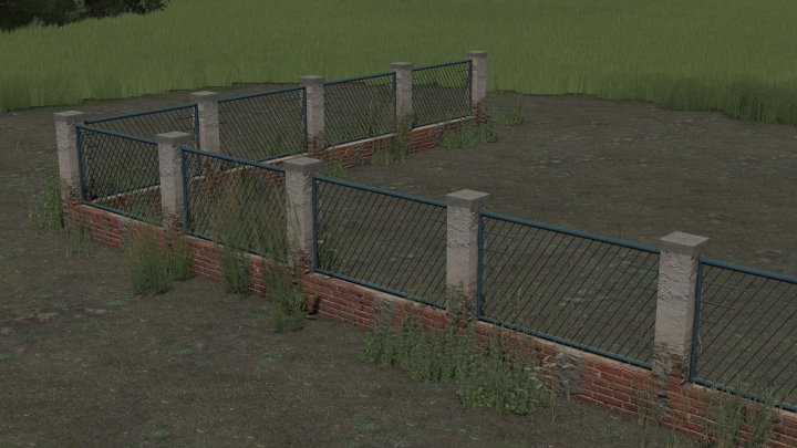 fs25-mods, Concrete Fence V1.0