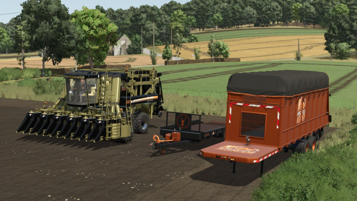 fs25-mods, Cotton Harvest and Transport Pack – Hirschfeld Edition V1.0.0.1