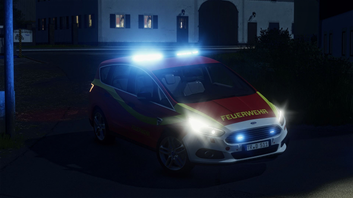 fs25-mods,  DBS 5000 Blue Lightbar Pack (Prefab) V1.0