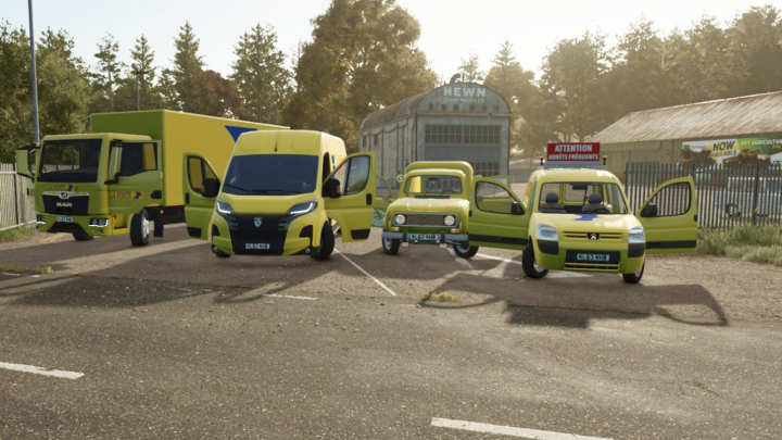 fs25-mods,  MAN TGL La Poste V1.0