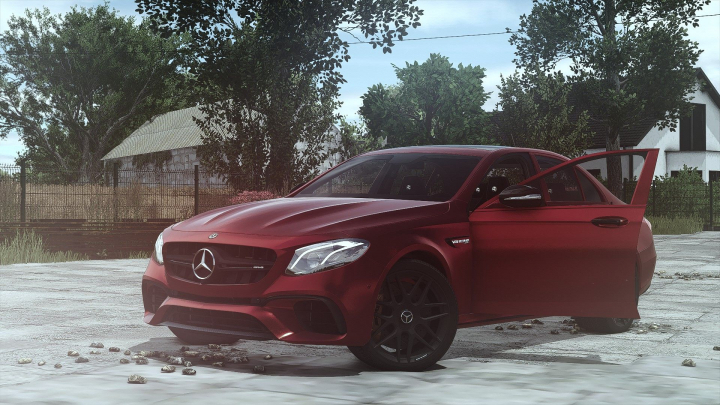 fs25-mods,  Mercedes-Benz E63S AMG 2018 V1.0.0.8