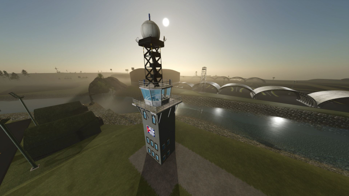 fs25-mods, Military Control and Radar Tower V1.0
