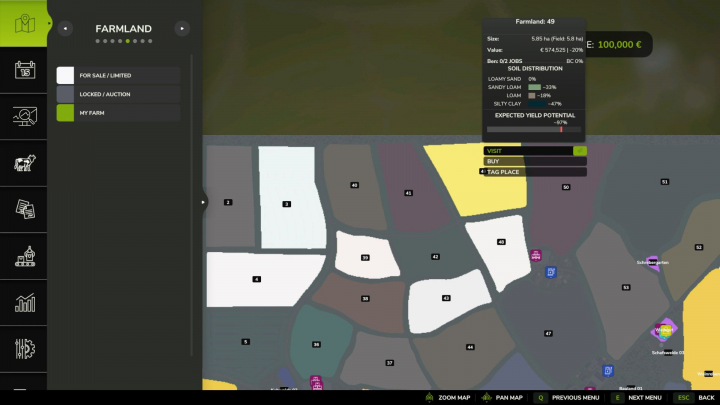 fs25-mods, Savage Farmland Market v1.0
