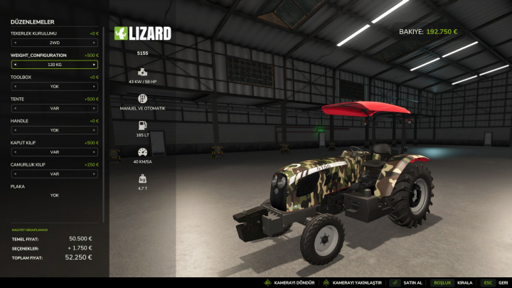 fs25-mods, Tumosan 5155 v1.0