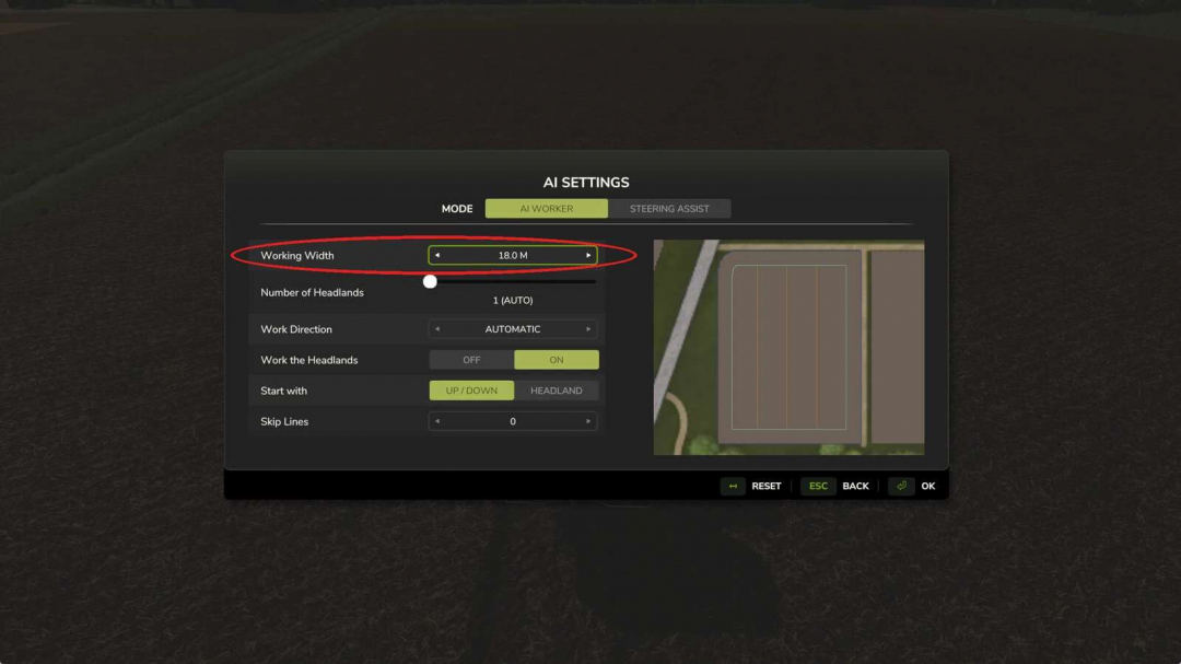 Fertilizer WorkWidth v1.1