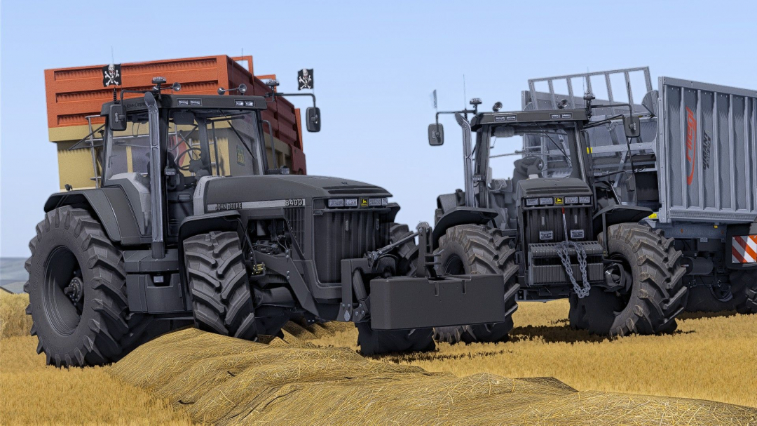 John Deere 8000 Series Dark Style V1.0