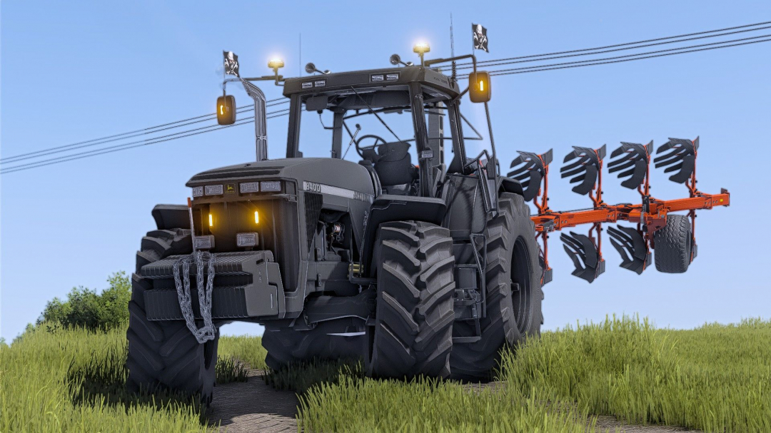 John Deere 8000 Series Dark Style V1.0