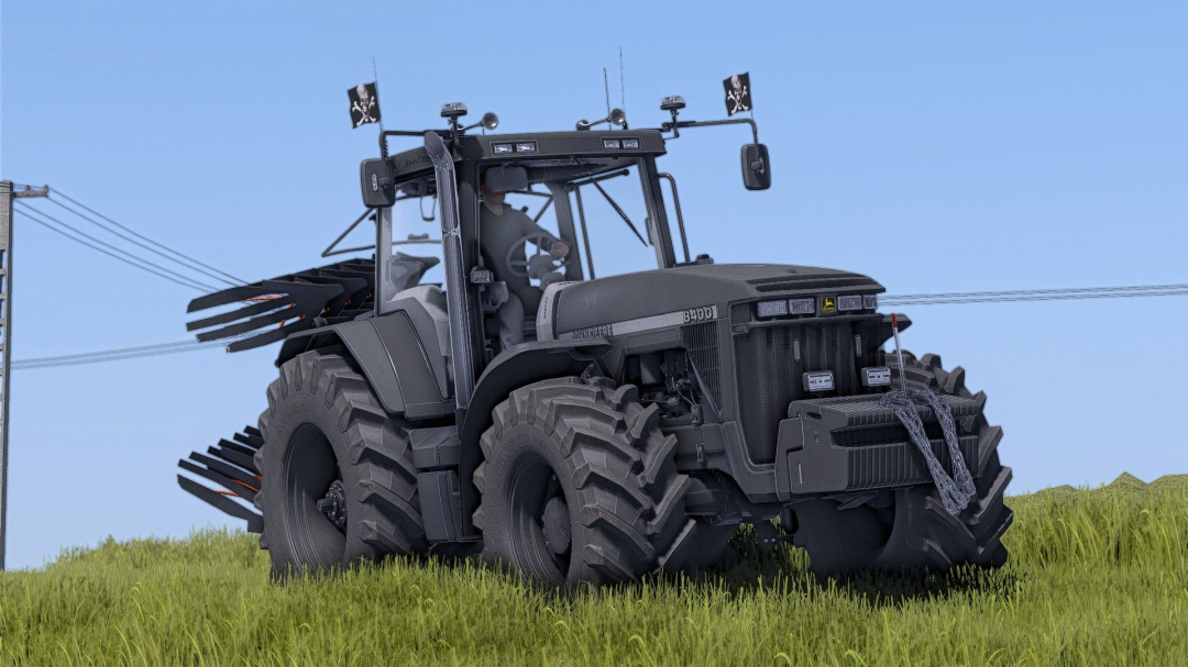 John Deere 8000 Series Dark Style V1.0