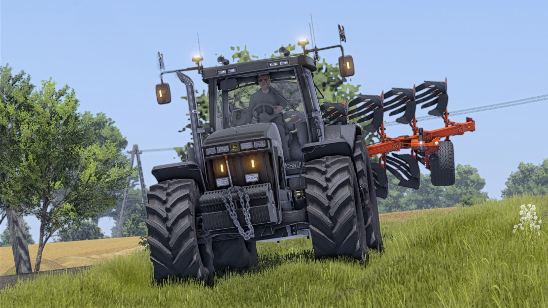 John Deere 8000 Series Dark Style V1.0