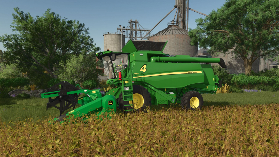 John Deere T Series + 600X Headers V1.0