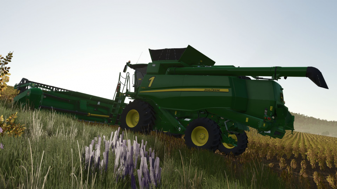 John Deere T Series + 600X Headers V1.0