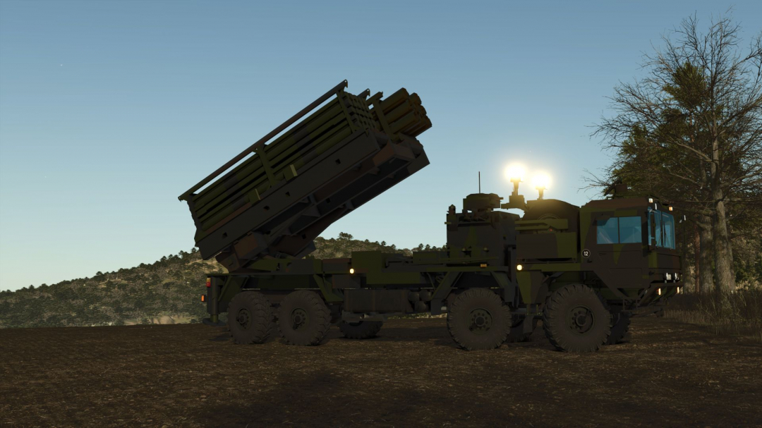 MAN 8×8 Air Defense and Ballistic Missile System V1.0
