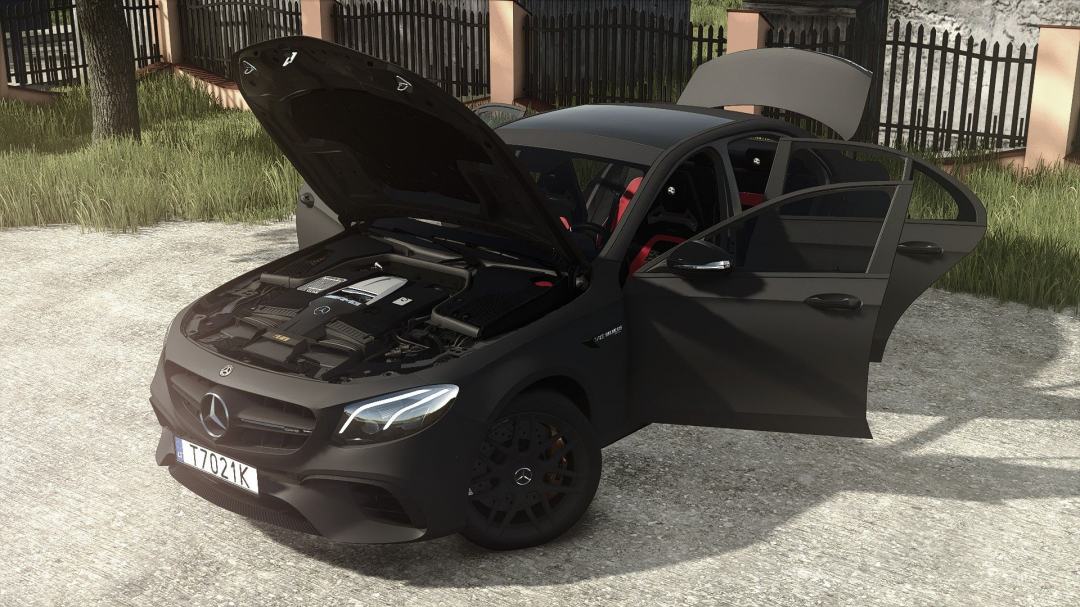 Mercedes-Benz E63S AMG 2018 V1.0.0.8