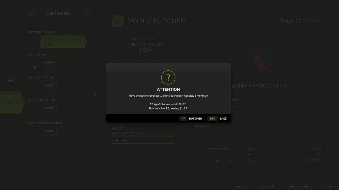 Mobile Butcher V1.0