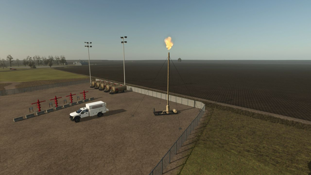 Oil field flare V1.0