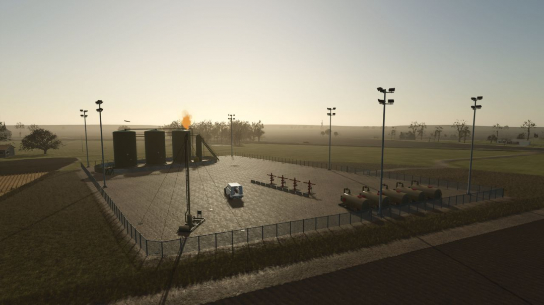 Oil field flare V1.0