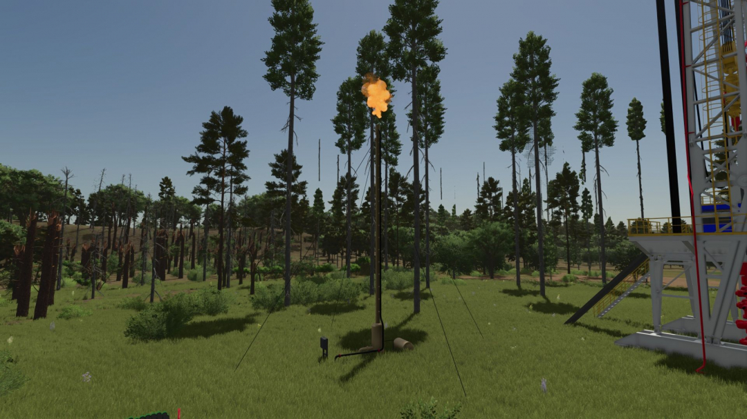 Oil field flare V1.0