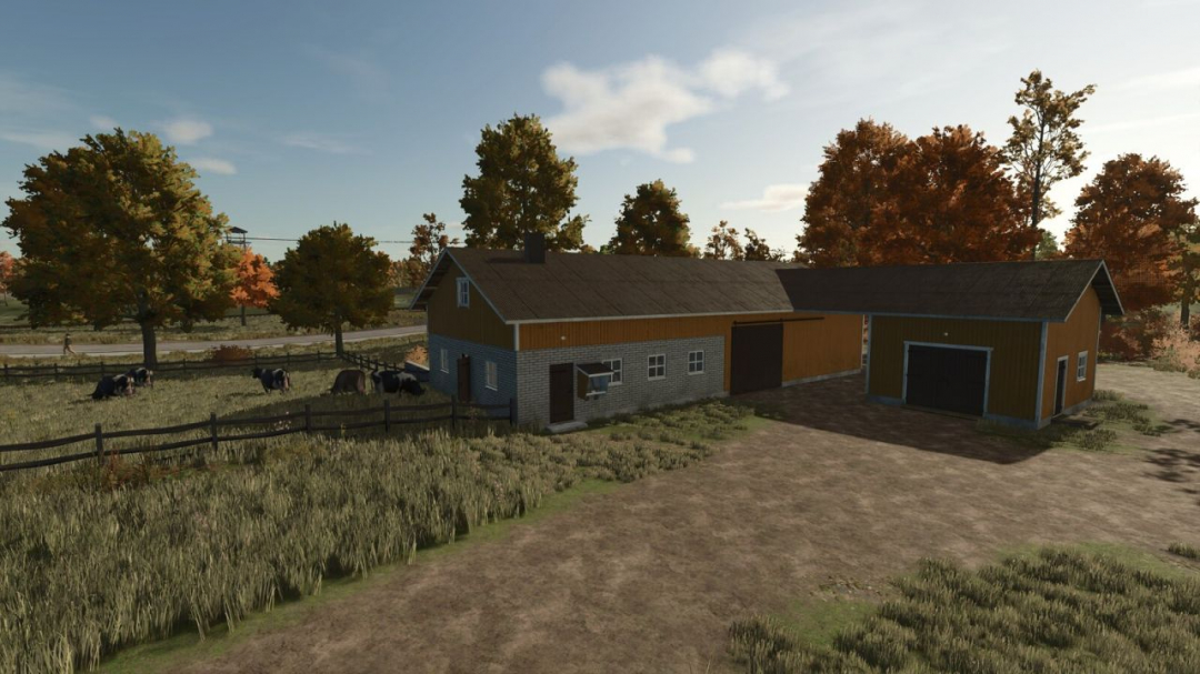 Old Brick Cow Barns V1.1