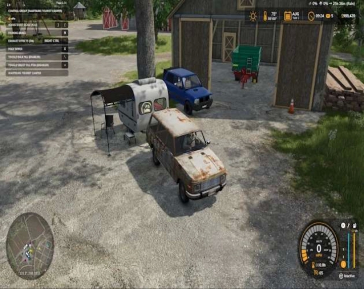 fs22-mods, Wartburg 353 Tourist & Caravan v1.0