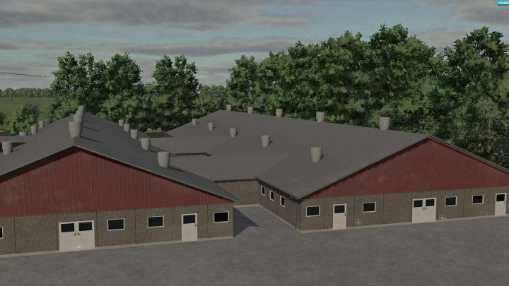 fs25-mods, Danish pig barn v1.0
